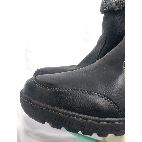 Khombu Addison Women's Black Memory Foam Water Repellent All-Weather Boot Size 9 - Picture 10 of 12